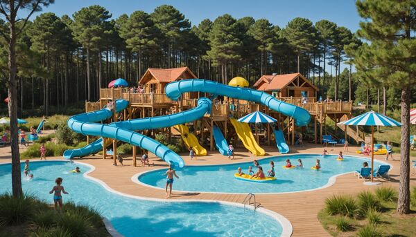 5 atouts d'un camping avec parc aquatique dans les landes