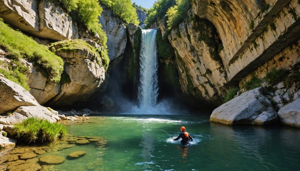 Experience canyoning ardeche : immersion sportive pleine nature